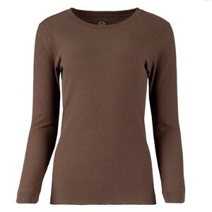 Fruit of the Loom Women's Recycled Waffle Thermal Top
